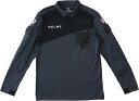 KELME(ケレメ ケルメ)ロングレフリーシャツ&パンツセットダークグレー/ブラック 黒 (tts-3881035-261) ウェア サッカー フットサル プレ...