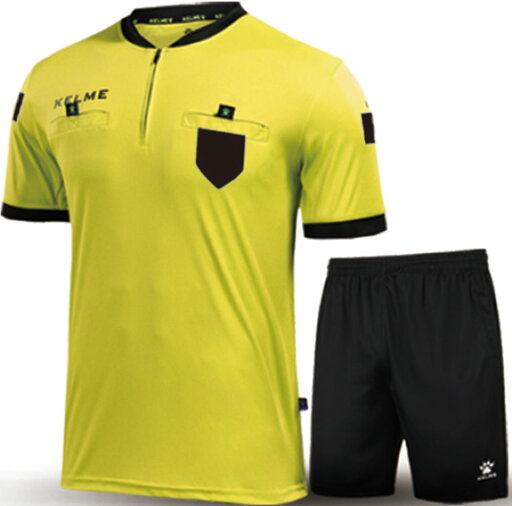 KELME(ケレメ ケルメ)レフリーシャツ&パンツセットイエロー/ブラック 黒 (tts-k15z225-719) ウェア サッカー フットサル プレゼント ギフト KELME(ケレメ ケルメ)レフリーシャツ&パンツセットイエロー/ブラック 黒 (tts-k15z225-719) ウェア サッカー フットサル プレゼント ギフト
