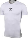 KELME(ケレメ) ショートスリーブインナーシャツホワイト (tts-k15z731-100) ゲームシャツ ユニフォーム ウェア・パンツ サッカー フットサ...