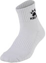 KELME(ケレメ) 【男女兼用サッカー・フットサル用ソックス】ソックスK15Z907ホワイト (tts-k15z907-100) ソックス サッカー フットサ...