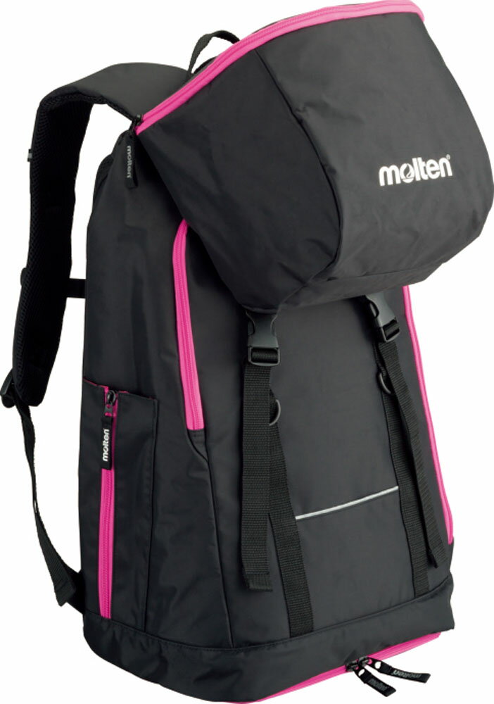 モルテン（Molten） バックパックミニバスケットボール用黒×ピンク (mt-lb0032kp-) バッグ 鞄サッカー　フットサル　プレゼント　ギフト