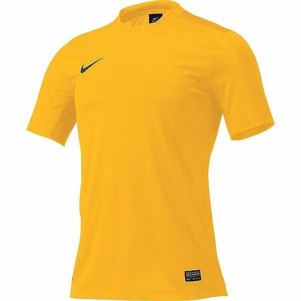 背番号付き NIKE　ナイキ ゲームシャツ 743362 ユニバーシティゴールド 黄色　サッカーシャツ チーム　練習着 フットサル　プラクティスシャツ　プラシャツ プレゼント ギフト
