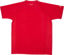 ファイテン（PHITEN） ファイテンRAKUシャツSPORTS（SMOOTHDRY）半袖無地レッドS (fal-jg348203-) Tシャツ ボディケア　ジョギング　ランニング　マラソン　プレゼント　ギフト