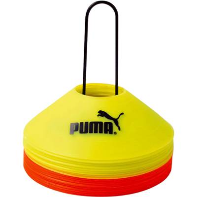 プーマ PUMA サッカー フットサル トレーニング用品 マーカーセット 20枚 イエロー オレンジ　052825 1