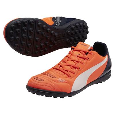 【あす楽】プーマ PUMA スパイク　シューズ　エヴォパワー 4.2 TT　サッカー　103223　08 LAVA BLAST オレンジ プレゼント ギフト