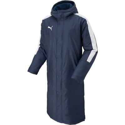 送料無料PUMA プーマ　ロングボアコート　654983 フットサル サッカー ベンチコート スポーツ観戦 プレゼント ギフト コロナ