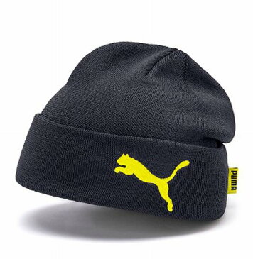 【メール便OK】プーマ　PUMA　PUMA　ニットキャップ　022320　サッカー　ジュニア　冬　防寒　トレーニング　楽天プレミアム　少年　フットサル 帽子