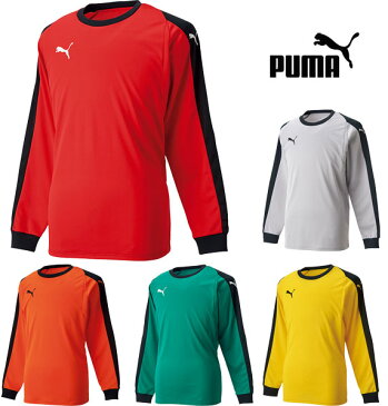 【ゴールキーパー】PUMA PUMA プーマ サッカー ジュニア 少年 ウェア GK トレーニング 上下セット セットアップ 729965 スクール 楽天プレミアム シャツ パンツ コロナ