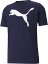 PUMA（プーマ）　ACTIVEビッグロゴTシャツ ネイビー　(pj-588860-06) Tシャツ スポーツ用品　プレゼント　ギフト