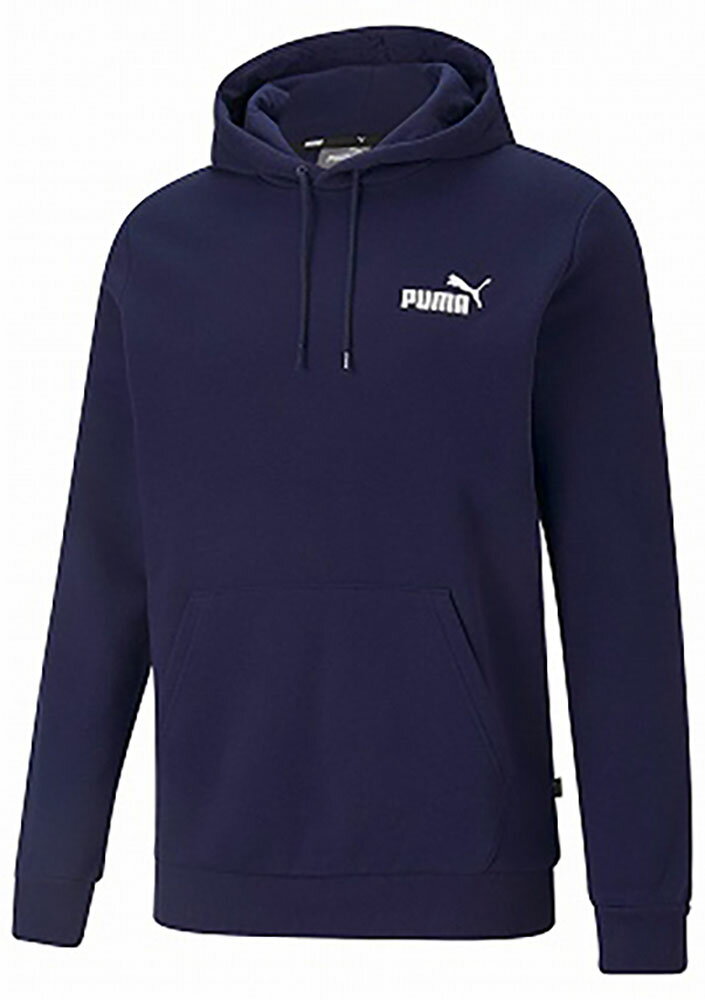 PUMA（プーマ）　ESSスモールロゴフーディースウェット ネイビー　(pj-589038-06) スウェット・トレーナー スポーツ用品　プレゼント　ギフト