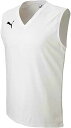 PUMA（プーマ）　ジュニアSLインナーシャツ02WHITE　ホワイト　白(pj-655278-02) ゲームシャツ　ユニフォームシャツ・パンツ サッカー　プレゼント　ギフトの商品画像