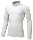 PUMA(プーマ) コンプレッションモックネックLSシャツ04ホワイト ホワイト 白(pj-656331-04) ゲームシャツ ユニフォームシャツ・パンツ サッ...