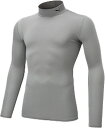PUMA(プーマ) コンプレッションジュニアモックネックLSインナーウェア13シルバー (pj-656332-13) ゲームシャツ ユニフォームシャツ・パンツ ...