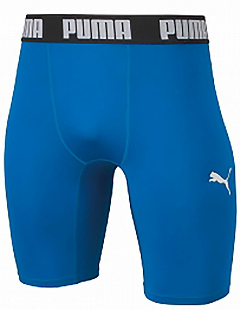 PUMA(プーマ) コンプレッションショートタイツ02ブルー (pj-656333-02) ストッキング ソックス 靴下サッカー プレゼント ギフト