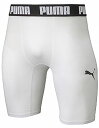 PUMA(プーマ) コンプレッションショートタイツ04ホワイト ホワイト 白(pj-656333-04) ストッキング ソックス 靴下サッカー プレゼント ギフト