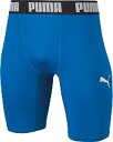 PUMA(プーマ) コンプレッションジュニアショートタイツインナーウェア02ブルー (pj-656334-02) ストッキング ソックス 靴下サッカー プレゼン...