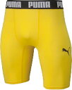 PUMA(プーマ) コンプレッションジュニアショートタイツインナーウェア07イエロー (pj-656334-07) ストッキング ソックス 靴下サッカー プレゼ...