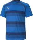 PUMA(プーマ) TEAMVISIONフープゲームシャツJR ジュニア 子供用ブルーL (pj-705149-02) Tシャツ サッカー プレゼント ギフト