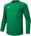 PUMA（プーマ）　CUPGK　ゴールキーパーシャツパッド付きメンズサッカー・フットサルゴールキーパーウェアグリーン　緑EN　(pj-729870-02) ゲームシャツ　ユニフォームシャツ・パンツ サッカー　プレゼント　ギフトの商品画像