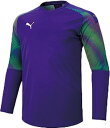 PUMA（プーマ）　CUPGK　ゴールキーパーシャツパッド付きメンズサッカー・フットサルゴールキーパーウェアPRISMVIOLET　(pj-729870-04) ゲームシャツ　ユニフォームシャツ・パンツ サッカー　プレゼント　ギフトの商品画像