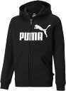 PUMA(プーマ) ESSビッグロゴフーデッドジャケットTRBLACK ブラック 黒 (pj-848437-01) スウェット・トレーナー スポーツ用品 プレゼ...