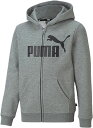 PUMA(プーマ) ESSビッグロゴフーデッドジャケットTRMEDIUMGRYH (pj-848437-03) スウェット・トレーナー スポーツ用品 プレゼント...