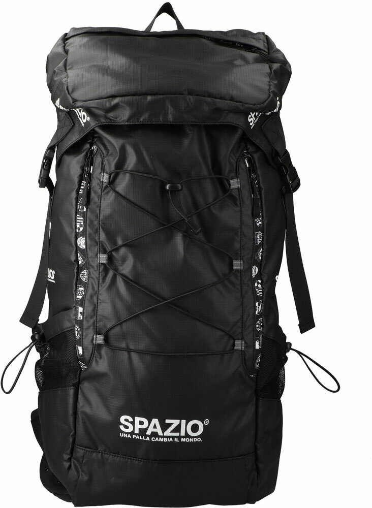 SPAZIO（スパッツィオ） プレミアムバックパック2ブラック 黒 (fel-bg0118-02) バッグ バック 鞄 フットサル サッカー プレゼント ギフト