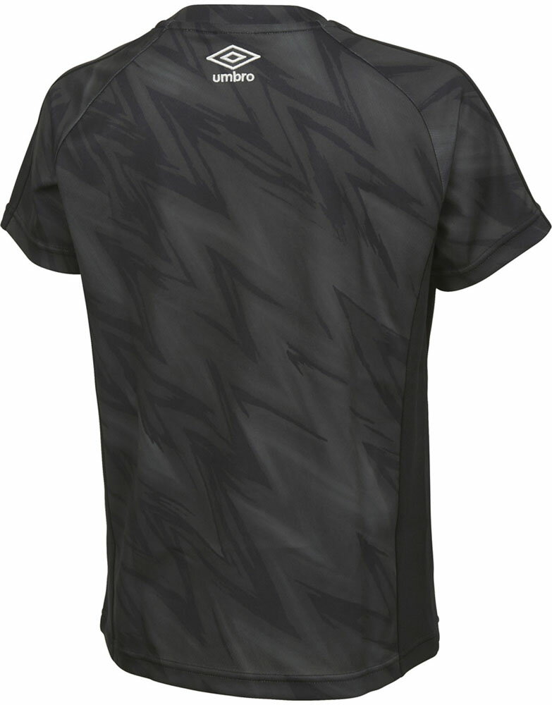 UMBRO(アンブロ) ジュニアグラフィック半袖プラクティスシャツブラック 黒 (ds-uujtja52-blk) ゲームシャツ ユニフォームシャツ・パンツクリスマス プレゼント ギフト安売り サッカー 用品 セール