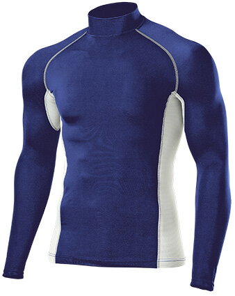 【メール便対送料無料】ハイネックインナーシャツ 長袖 子供サイズ-大人サイズ 130-XXL P7000 Wundou 黒 ブラック 白 ホワイト 紺 ネイビー 大きいサイズ キッズ ジュニア メンズ レディース 冬 冬用 クリスマス プレゼント ギフトバーゲン サッカー 用品 セール