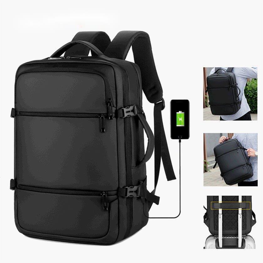 Rakuten - ビジネス リュック メンズ リュックサック バックパック 防水 3WAY A4 PC 15.6インチ USB キャリオン バイク 通勤 通学 防水 通勤 通学