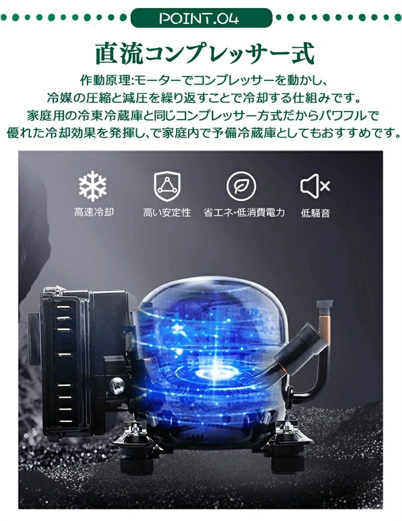 車載 冷蔵庫 冷凍庫 車載用冷蔵庫 75L ポータブル 冷凍庫 -20℃〜20℃ 3WAY電源対応 ACコード DCコード 家庭 車載冷蔵冷凍庫 12V 24V 100V ポータブル冷蔵庫 静音 冷蔵庫 冷凍庫 アウトドア冷蔵庫 バーベキュー BBQ ドライブ トラック用品