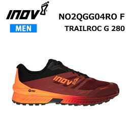 イノヴェイト INOV8 トレランシューズ メンズ TRAILROC G 280 NO2QGG04RO F トレイルランニング 正規品