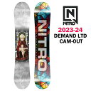 50%OFF!!23-24 NITRO SNOWBOARD DEMAND LTD CAM-OUT 2024 ナイトロ スノーボード デマンド リミテッド 正規品...