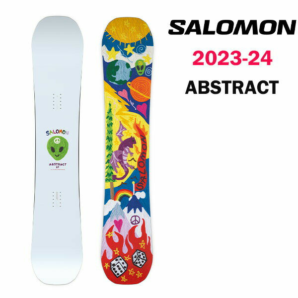 23-24 SALOMON SNOWBOARD ABSTRACT 2024 サロモン スノーボード アブストラクト 正規品 送料無料 L47347600