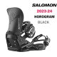 23-24 SALOMON SNOWBOARD BINDING HOLOGRAM BLACK 2024 T Xm[{[hoCfBO zO ubN Ki  L...