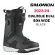 23-24 SALOMON SNOWBOARDBOOTS DIALOGUE DUAL BOA WIDE 2024 T Xm[{[hu[c _CAO fABOA Ch K...