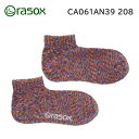 【メール便】rasox スプラッシュロウ チリ CA061AN39 208 ソックス 靴下 ストレスフリー 優しい履き心地 ラソックス 正規品(4)