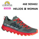 スポルティバ LA SPORTIVA トレランシューズ レディース ヘリオスIII ウーマン HELIOS III WOMAN 46E 909402 クレイ×ハイビスカス