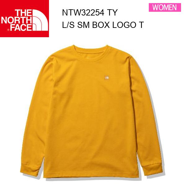 【メール便】22SS ノースフェイス ロングスリーブスモールボックスロゴティー レディース L/S Small Box Logo Tee NTW32254 カラー TY THE NORTH FACE 正規品