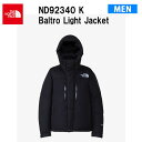 【予約】23fw ノースフェイス バルトロライトジャケット メンズ Baltro Light Jacket ND92340 カラー K ブラック THE NORTH FACE ゴールドウィン正規品･･･