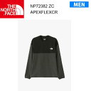 23fw ノースフェイス エイペックスフレックスクルー メンズ APEX Flex Crew NP72382 カラー ZC THE NORTH FACE 正規品