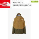 23fw ノースフェイス パウダーガイドライトジャケット ユニセックス Powder Guide Light Jacket NS62305 カラー UT THE NORTH FACE 正規品 適度なストレッチ性を持つ、軽くて動きやすい40デニールのGOER-TEX Apex Lightを採用したスノージャケットです。ゲレンデはもちろん、バックカントリーへのエントリー装備としても幅広く使いやすい機能性を追求。春の温かい季節まで活用できます。フードはヘルメットに対応。ジャケット内側には一時的なゴーグルの収納に便利なメッシュポケットを配備。左袖口にはリフトチケットを収納するスモールポケット装備。両脇にはダブルスライダーのベンチレーションを設け、ダイナミックな動きを妨げにくい立体パターン仕上げ。やや長めの着丈で設計し、スノーボードユーザーにも対応します。 【Fabric】＜表地＞40D GORE-TEX Apex Light（表側：ナイロン93％、ポリウレタン7％、中間層：ePTFE、裏側：ナイロン100％）【Color】ユーティリティブラウン×ニュートープ(UT) ※ブラウザやお使いのモニター環境により、掲載画像と実際の商品の色味が異なる場合があります。