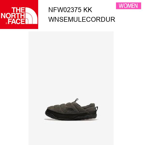 23fw ノースフェイス ヌプシミュールコーデュロイ レディース W Nuptse Mule Corduroy NFW02375 カラー KK THE NORTH FACE 正規品