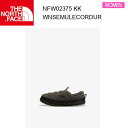 23fw ノースフェイス ヌプシミュールコーデュロイ レディース W Nuptse Mule Corduroy NFW02375 カラー KK THE NORTH FACE 正規品