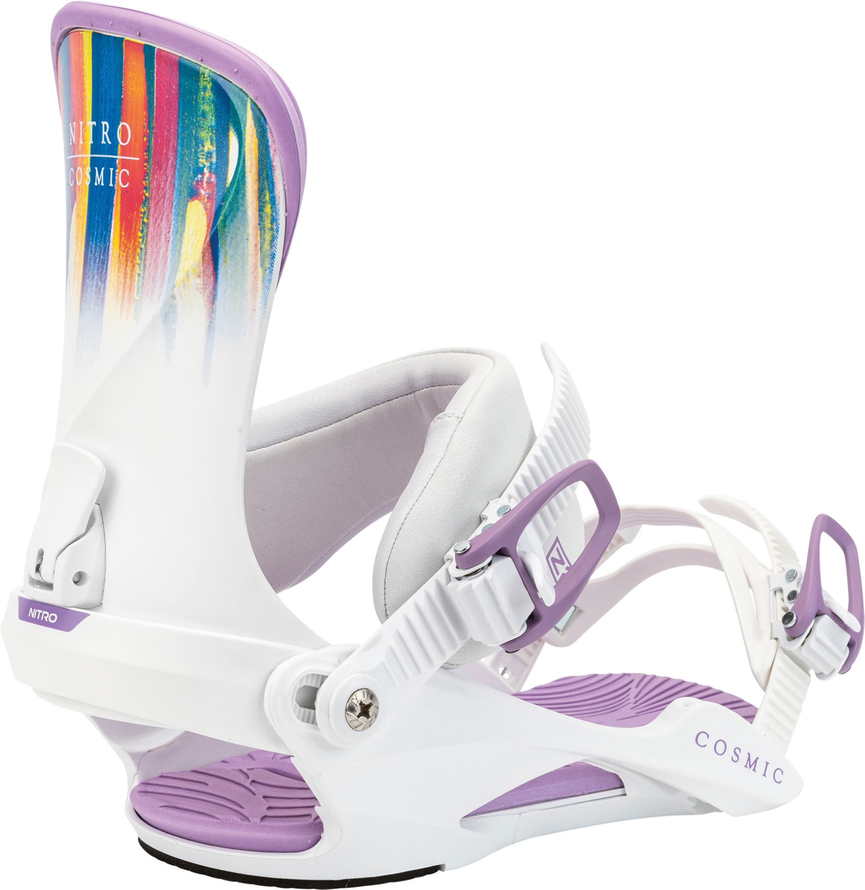 24-25 NITRO SNOWBOARD BINDING COSMIC White Brush 2024 ナイトロ スノーボードバインディング コスミ..
