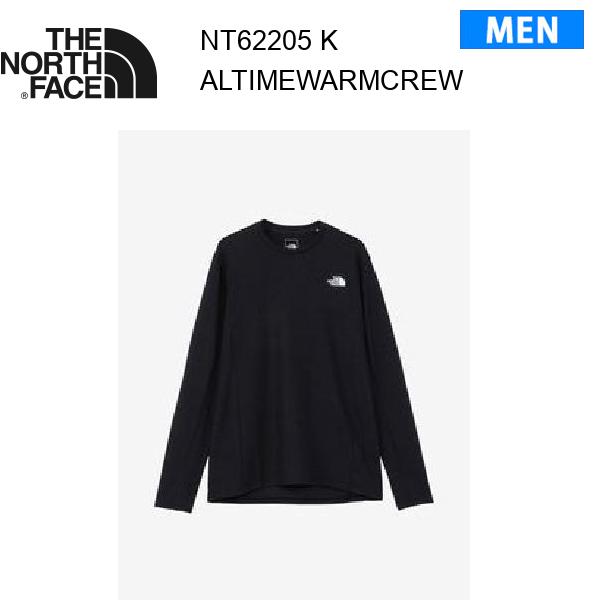 【メール便】24fw ザ・ノース・フェイス オルタイム ウォームクルー メンズ NT62205 カラー K THE NORTH FACE 正規品