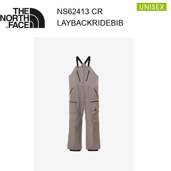 SALE!24FW ザ・ノース・フェイス レイバック ライド ビブ NS62413 カラー CR THE NORTH FACE スノーボードウェア LAYBACK