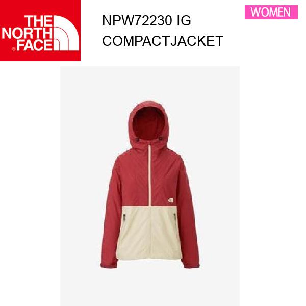 24ss ノースフェイス コンパクトジャケット レディース Compact Jacket NPW72230 カラー IG THE NORTH FACE 正規品 外出先や旅先での悪天候に対応できるはっ水加工を施した軽量シェルジャケット。生地は...