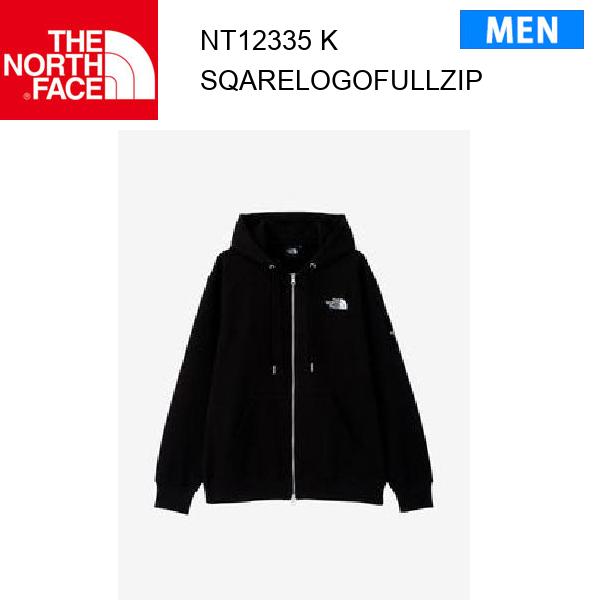 24ss ノースフェイス スクエアロゴフルジップ メンズ Square Logo Full Zip NT12335 カラー K THE NORTH FACE 正規品 1