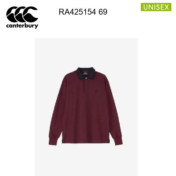 25fw カンタベリー ソリッドカラーラグビージャージー(ユニセックス) RA425154 カラー 69 canterbury ..